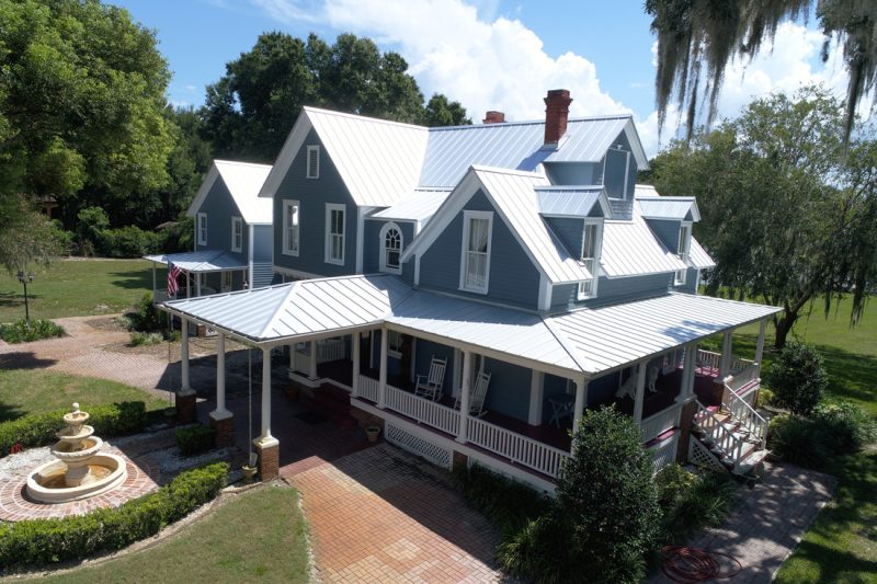 Mil Finish Galvalume Roof
