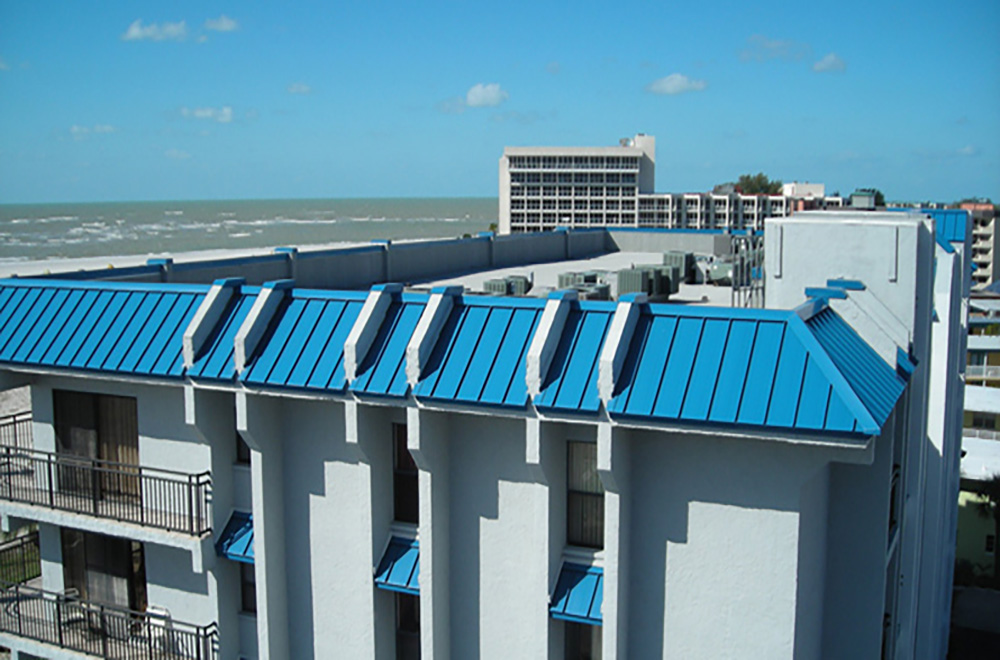 Blue-Metal-Roof-On-Treasure-Island