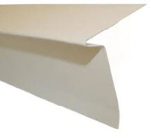 White-Eave-Drip-Metal-Shingle-Roofing